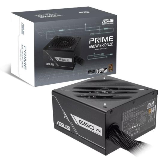 Obrázek ASUS zdroj Prime 650 W Bronze, 135mm, 80 Plus Bronze
