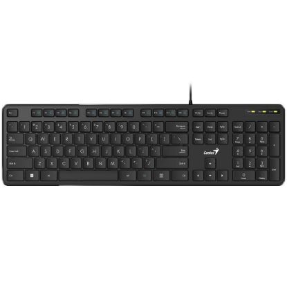 Obrázek GENIUS klávesnice Slimstar M200 Copilot / Drátová/ USB/ černá/ CZ+SK layout