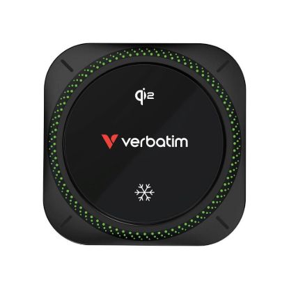 Obrázek VERBATIM Nabíječka do auta Charge´n´Drive, Magnetická, Bezdrátová, Qi2, RGB