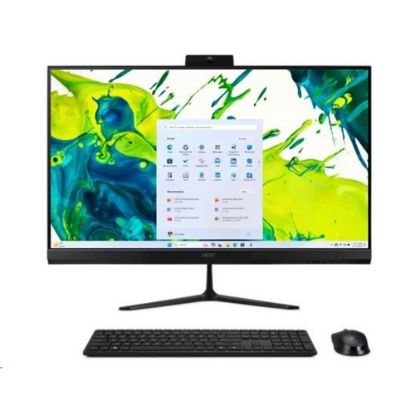 Obrázek ACER PC AiO Aspire C27- 2G_LUBR75825U_65 W, R7 5825U, 27" FHD, 16 GB, 512 GB SSD, UHD, W11H, Black