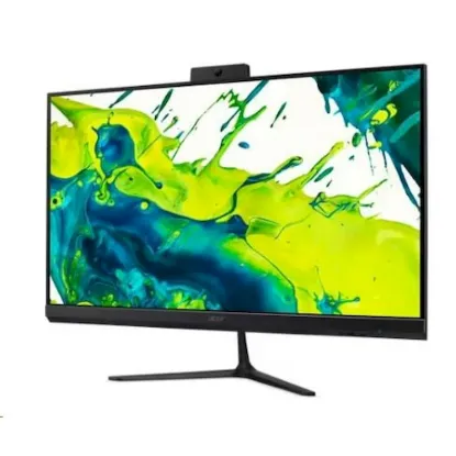 Obrázek ACER PC AiO Aspire C27- 2G_LUBR75825U_65 W, R7 5825U, 27" FHD, 16 GB, 512 GB SSD, UHD, W11H, Black