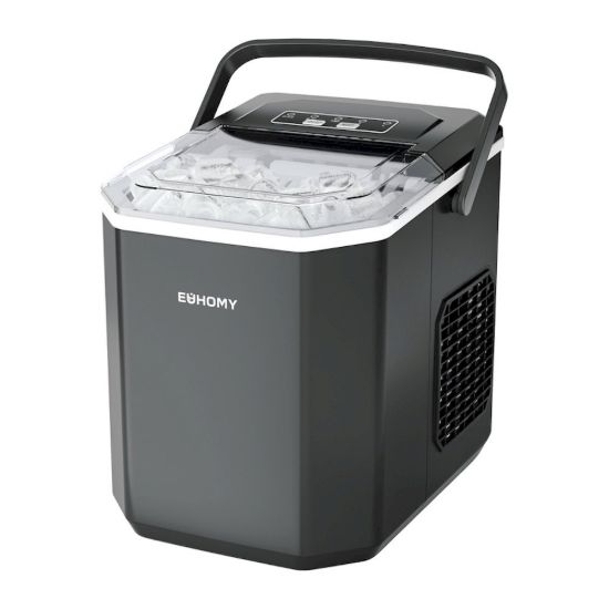 Obrázek Euhomy IM011 Výrobník ledu, 1,2 l, 12 kg (černý)