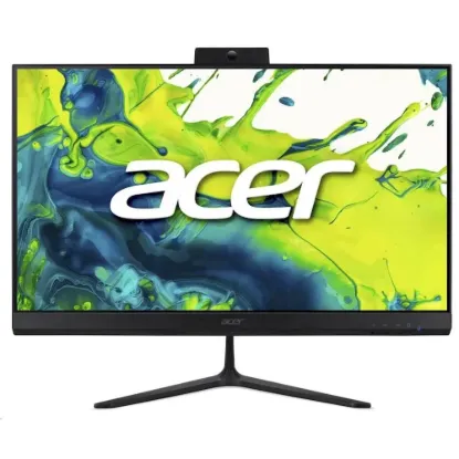 Obrázek ACER PC AiO Aspire C24- 2G_UUBR57430U_65 W, R5 7430U, 23.8" FHD, 8 GB, 512 GB SSD, UHD, W11H, Black