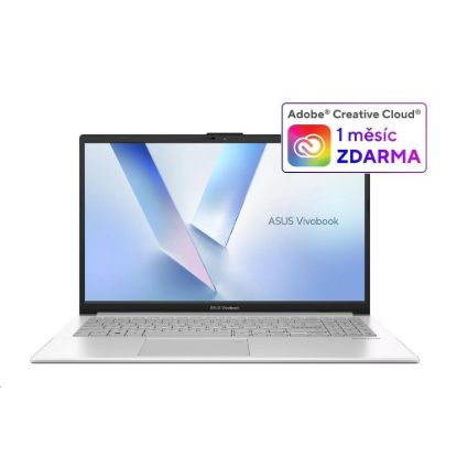 Obrázek ASUS NTB Vivobook Go 15 (E1504FA- BQ5409 W), R3 30, 15.6" FHD, 8 GB, 256 GB SSD, Radeon, W11 Home, Cool Silver