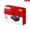 Obrázek Mercusys MB113- 4G WiFi4 router (N300, 4G LTE, 2, 4GHz, 1 x 100Mb/ s LAN/ WAN, 1 x 100Mb/ s LAN, 1xnanoSIM)