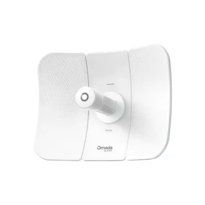 Obrázek TP- Link Beam Bridge 5 UR KIT venkovní long- range OMADA WiFi5 AP (AC900, 2, 4GHz/ 5GHz, 1xGbELAN, 1xPoE- in)
