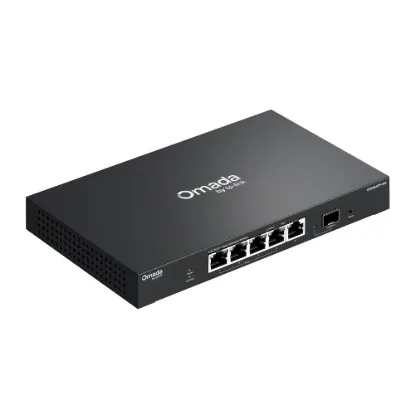 Obrázek TP- Link OMADA switch ES206XPP- M2 (5 x 2, 5GbE, 1xSFP+, 4xPoE++, 120 W, fanless)
