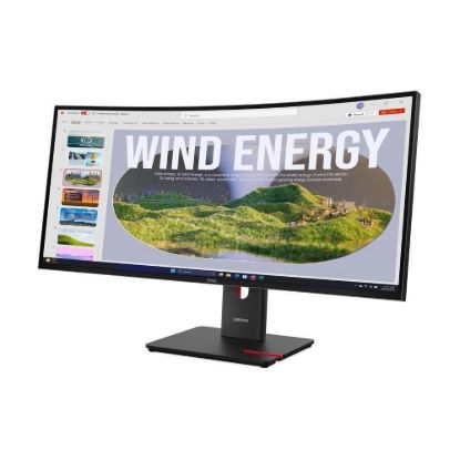Obrázek LENOVO LCD T34 WD- 40+MC60 - 34", VA, 21: 9, 3440 x 1440, 120 Hz, 300cd/ m2, 3000: 1, 4 ms, HDMI, DP, USB Hub, USB…