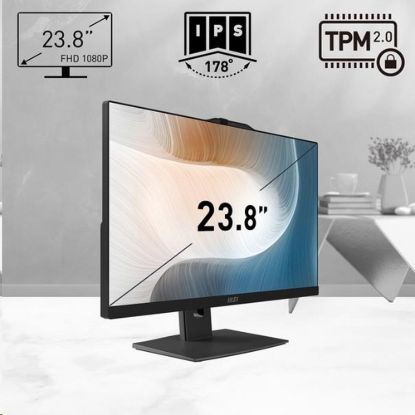 Obrázek MSI PC AiO Modern AM242P 1M- 2088XEU, Core 5 120U, 23.8 FHD, Anti- Glare, Non- Touch, 16 GB, 512 GB SSD, N/ A, No OS…