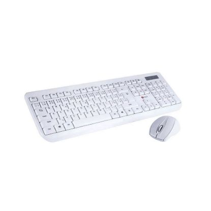 Obrázek C- TECH Klávesnice KBM- 105, drátový combo set s myší, USB, CZ/ SK