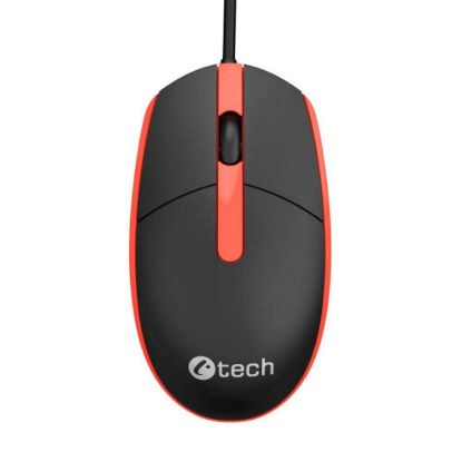 Obrázek C- TECH Myš WM- 10, černo/ červená, USB
