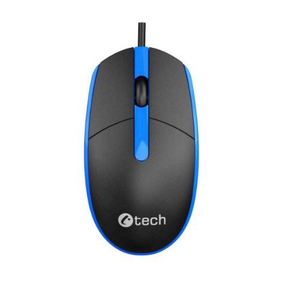 Obrázek C- TECH Myš WM- 10, černo/ modrá, USB