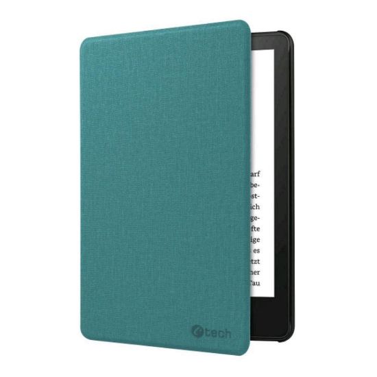 Obrázek C- TECH PROTECT pouzdro pro Amazon Kindle PAPERWHITE 2024/ COLORSOFT, WAKE/ SLEEP funkce, hardcover, zelené