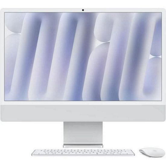Obrázek Apple iMac 24'' 4.5K display M4 chip 10- core CPU and 10- core GPU, 24 GB, 512 GB SSD - Silver