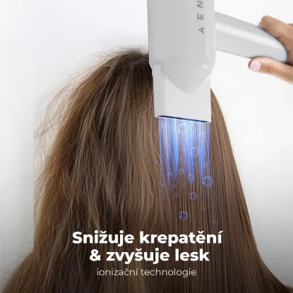 Obrázek AENO Fén na vlasy HD4 - vysokorychlostní fén, technologie Dynamic Heat, Ionizace, LCD displej