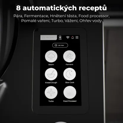 Obrázek AENO Varný robot CR1S, 1000W ohřev + 600W motor, 20 funkcí, vaření 37-120°C,5kg váha, 3,5L nerez mísa
