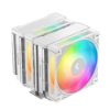 Obrázek DEEPCOOL CPU Chladič AG620 G2 WH ARGB, 2 x 120mm, ARGB, LGA1851, AM5, bílá