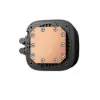 Obrázek DEEPCOOL Vodní chladič LE360 V2 ZERO DARK, 3 x 120mm, ARGB, AM5, LGA1851, černá