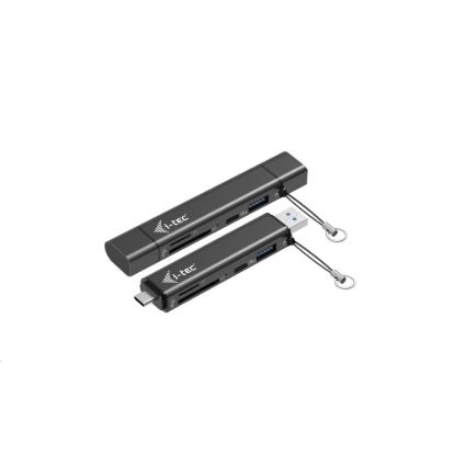 Obrázek i- tec USB- C/ USB- A Dongle SD, TF and 2x USB (1x USB- A, 1x USB- C)