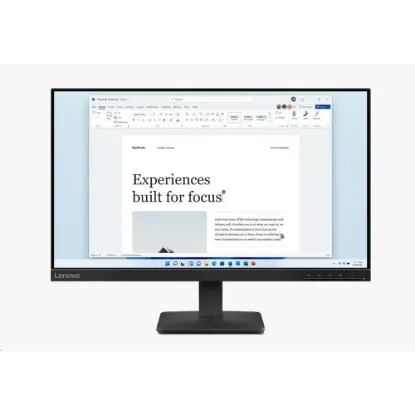 Obrázek LENOVO LCD L24- 4e - 23.8", IPS, 16: 9, 1920 x 1080, 4/ 6 ms, 250 cd/ m2, 1300: 1, HDMI.VGA, VESA, 3Y
