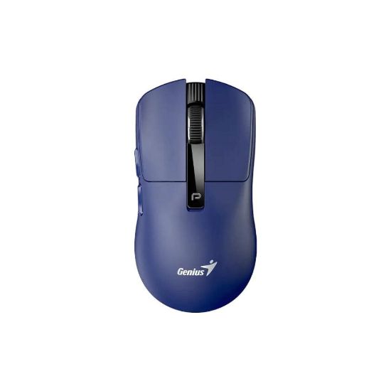 Obrázek GENIUS NX- 8280S BT Lightweight Navy Blue/ 3200 dpi/ bezdrátová/ dualní BT+2, 4GHz/ tichá/ Copilot/ 6tlačítková/ modrá