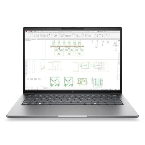 Obrázek HP NTB ZBook 8 G2i 14 U7 356H, RTX PRO 500/ 4 GB, WUXGA, 24 GB, 1 TB G5, WiFi7+BT6, FPS, Backlit KBD, Win11Pro, 3y…