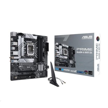 Obrázek ASUS MB Sc LGA1700 PRIME B660M- A WIFI DDR4, Intel B660, 4xDDR4, 1xDP, 2xHDMI, WI- FI, mATX