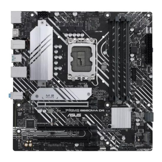 Obrázek ASUS MB Sc LGA1700 PRIME B660M- A D4- CSM, Intel B660, 4xDDR4, 2xHDMI, 1xDP, mATX