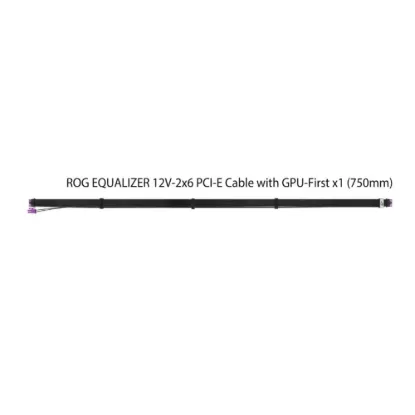 Obrázek ASUS ROG- EQUALIZER 12V- 2 x 6 PCI- E napájecí kabel, 750mm
