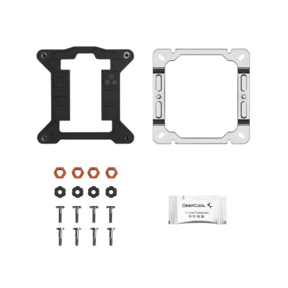 Obrázek DEEPCOOL CPU Chladič AG400 G2 WH, 1 x 120mm, LGA1851, AM5, bílá