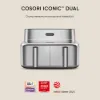 Obrázek Cosori Iconic Dual 8, 6l nerez