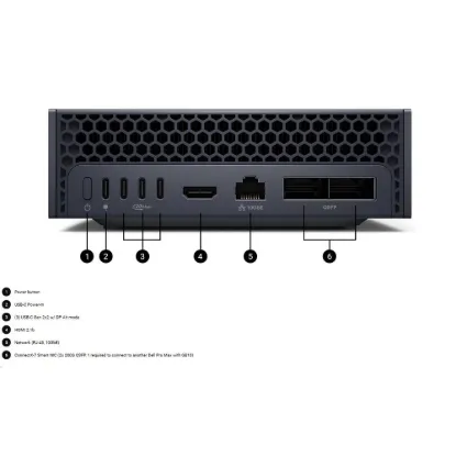 Obrázek DELL PC Pro Max with GB10 FCM1253/ TPM/ NVIDIA GB10 Grace/ 128 GB/ 4TSSD/ NVIDIA GB10 Blackw/ 280 W Type- C/ NVIDIA DGX…