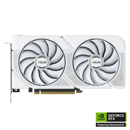 Obrázek ASUS VGA NVIDIA GeForce RTX 5060 Ti DUAL OC 16G WHITE, 16 GB GDDR7, 3xDP, 1xHDMI