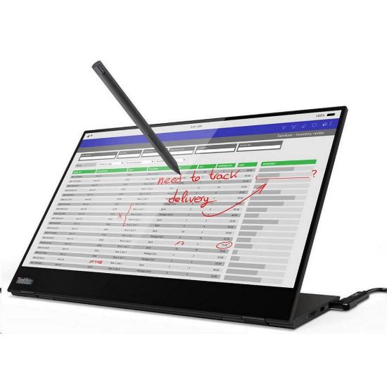Obrázek LENOVO LCD M14t G2- 14", dotykový, IPS, matný, 16: 10, 2240 x 1400, 178/ 178, 300cd/ m2, 1500: 1, USB- C