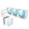 Obrázek GIGABYTE Vodní chladič EAGLE ICE 360, 3 x 120mm, ARGB, LGA1851, AM5, bílá