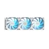 Obrázek GIGABYTE Vodní chladič EAGLE ICE 360, 3 x 120mm, ARGB, LGA1851, AM5, bílá
