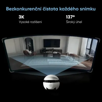 Obrázek Enabot EBO Air2 Plus - Robotický AI společník s 3K kamerou