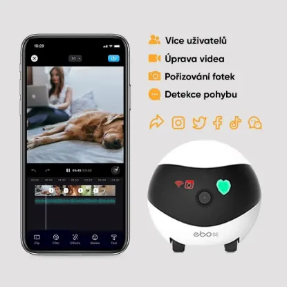 Obrázek Enabot EBO SE - Robotický společník s kamerou
