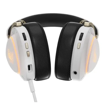 Obrázek ASUS sluchátka ROG DELTA II- KJP, Bezdrátová, BT, RF 2.4GHz, 3.5mm jack, bílá
