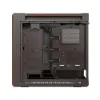 Obrázek ASUS case PROART PA602 WALNUT WOOD RETRO TG, Mid Tower, průhledná bočnice, hnědá