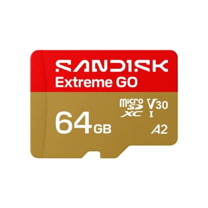 Obrázek SanDisk micro SDXC karta 64 GB Extreme GO (170 MB/ s , UHS- I U3 V30)