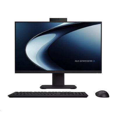 Obrázek ASUS PC AiO ExpertCenter P44 (P440VAK- C38512), Core 3 100U, 23, 8" 1920 x 1080, 8 GB, 512 GB SSD, N/ A, No OS, Black