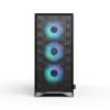 Obrázek FRACTAL DESIGN skříň Pop 2 Air Black TG ARGB, 2x USB 3.0, 3x 120mm ARGB Fan, bez zdroje, ATX