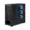 Obrázek FRACTAL DESIGN skříň Pop 2 Air Black TG ARGB, 2x USB 3.0, 3x 120mm ARGB Fan, bez zdroje, ATX