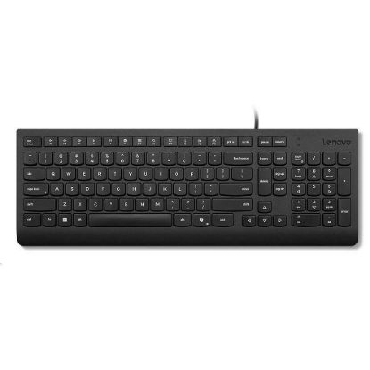 Obrázek LENOVO klávesnice drátová Essential Wired Keyboard AI - CZ/ SK