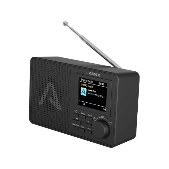 Obrázek LAMAX RadioVox1 DAB - Přenosné DAB+ rádio s FM tunerem a Bluetooth