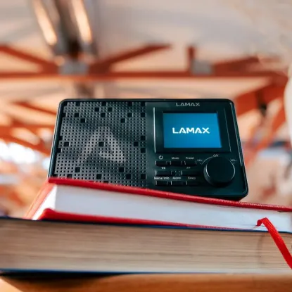 Obrázek LAMAX RadioVox1 DAB - Přenosné DAB+ rádio s FM tunerem a Bluetooth