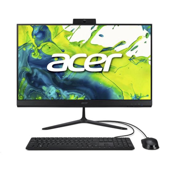 Obrázek ACER PC AiO Aspire C27- 2G_LUBR75825U_65 W , Ryzen 7 5825U, 8 GB, 512 GB SSD, Vega 8 Graphics, W11, Black