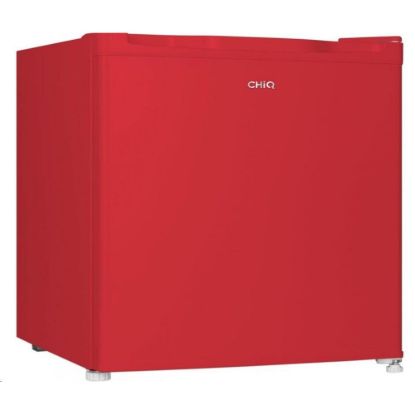 Obrázek CHiQ CSD46D4RE minibar, 46 litrů, 2 přihrádky, 0 °C až +10 °C, 39 dB, červený