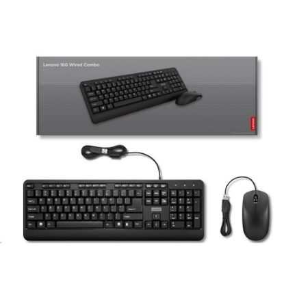 Obrázek Lenovo 160 Wired Combo US